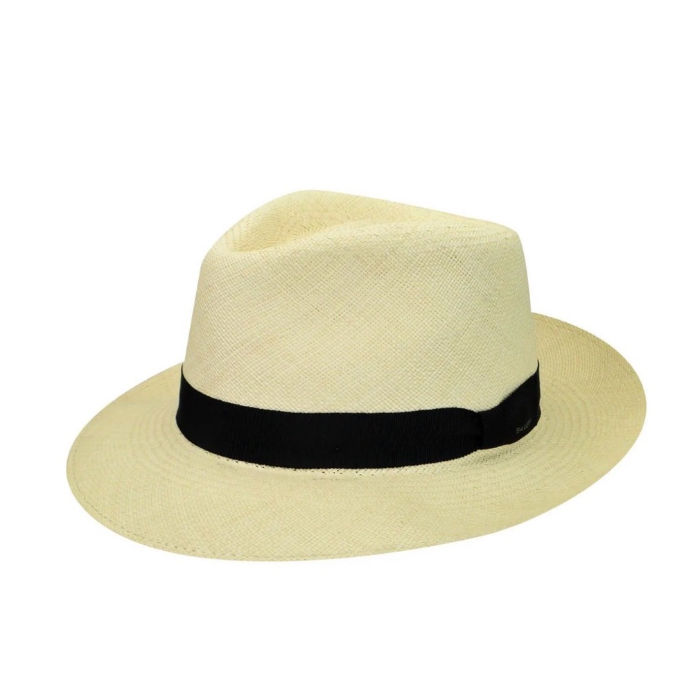 Bailey of Hollywood Classic Men’s Straw Fedora Hat - Neutral